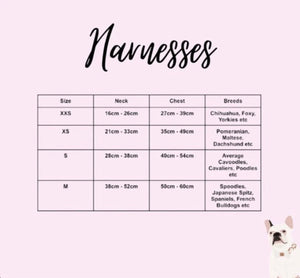 Dog/Cat Harness/Collar/Leash/Waste Bag ~ La Fleur Collection - (Sold Individually)