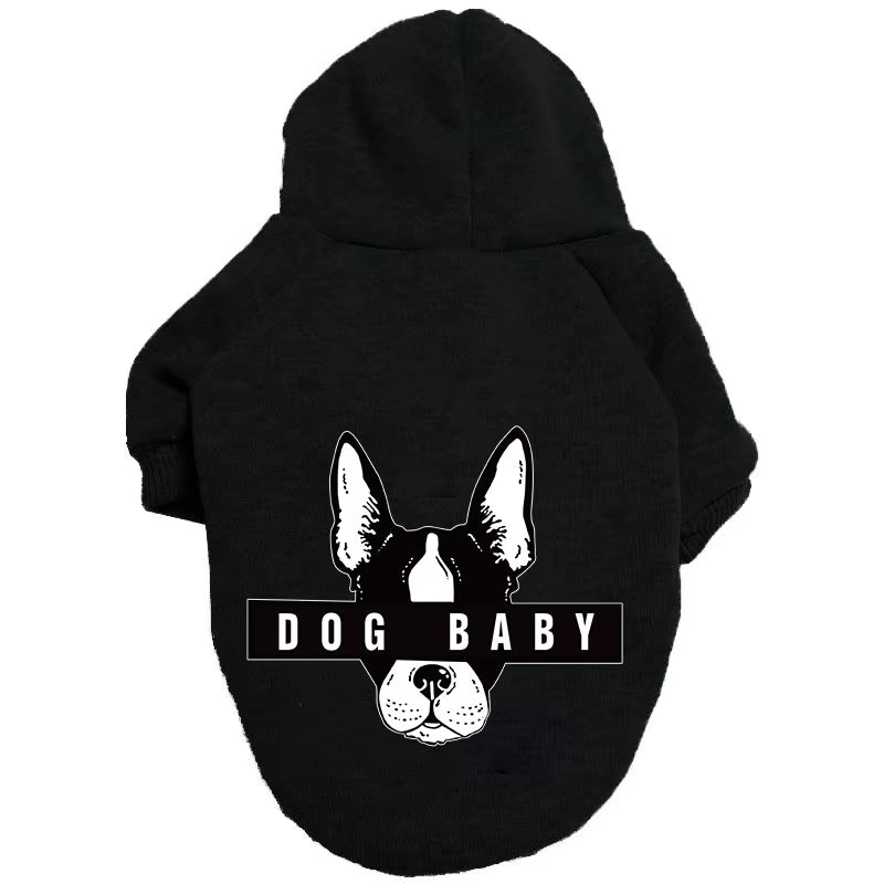 Dog Clothing Autumn Winter Dog Sweater Warm Pet Clothing Fadouke Clothing Fashion Brand Dog Coat Small Dog