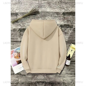 Women'S French Bulldog Zipper Print Hoodie with Drawstring Long Sleeve Pullover with Front Pocket Casual Polyester Sweatshirt