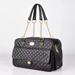 Luxury Designer Pet Carrier for Small Pets Dog Carry Bag Fashionable Cat Chihuahua, French Bulldog Pomeranian Dogs Accessories