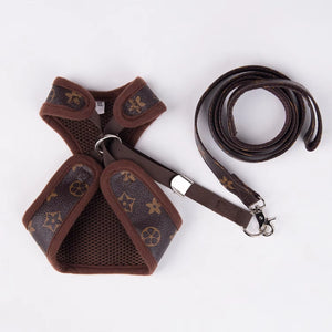 Anti-Pull Pet Harness Luxury Dog Vest Harness for Small Dogs Cats Chihuahua Chest Strap Pet Apparel Outfit Collar Accessories