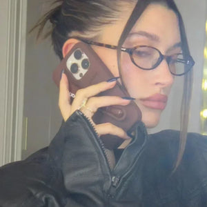 Original Phone Case for Iphone 11 12 13 14 15 16 Pro Max plus Lipstick Soft Silicone Bumper Lip Gloss Holder Makeup Cover