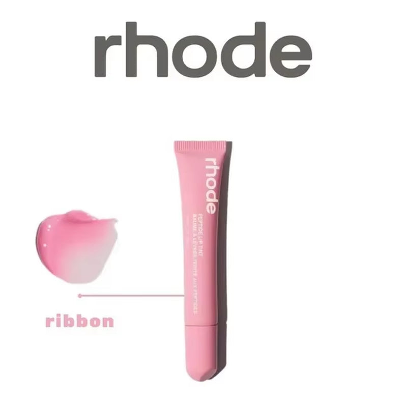10ML 4 Colors Rohde Lip Balm Phone Cover Lip Gloss Long-Lasting Moisturizing Lipstick Toast Raspberry Jelly Clear Lip Glaze