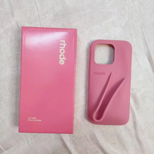 Original Phone Case for Iphone 11 12 13 14 15 16 Pro Max plus Lipstick Soft Silicone Bumper Lip Gloss Holder Makeup Cover