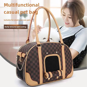 Cat Out Breathable Fashion Pet Bag Shoulder Cat Bag Cute Pet Travel Cat Backpack