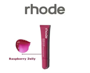 10ML 4 Colors Rohde Lip Balm Phone Cover Lip Gloss Long-Lasting Moisturizing Lipstick Toast Raspberry Jelly Clear Lip Glaze