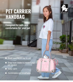 Fashion Pet Carrier Handbag Out of Portable Bag Space Cabin Hug Cat Dog Artifacts Out Bag Backpack Pet Box Cage TLX6971
