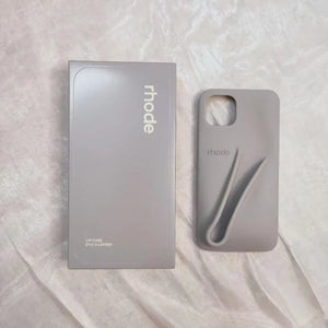 Original Phone Case for Iphone 11 12 13 14 15 16 Pro Max plus Lipstick Soft Silicone Bumper Lip Gloss Holder Makeup Cover