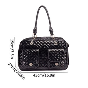 Pet Cat Dog Carrier Bag Travel Leather Carriers Sling Backpack Teddy Carrying Bag Handbag Small Dog Portable Outdoor Accessories