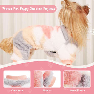 Soft Flannel Dog Sweaters Warm Puppy Pet Winter Coat for Small to Large Dogs