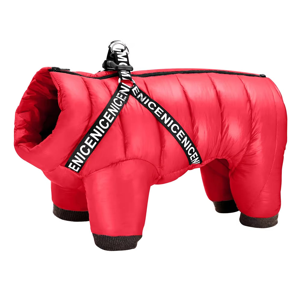 Winter Pet Dog Clothes Super Warm Dog Jacket Coat Waterproof Small Medium Large Dogs Pet Clothing Jumpsuit for French Bulldog