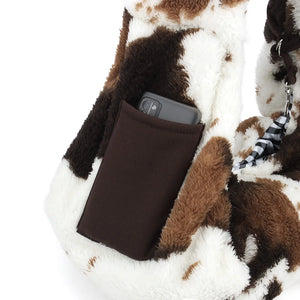 Soft Plush Small Dog Bag Pet Carrier Cat Bag Puppy Kitten Travel Shoulder Slings Bag