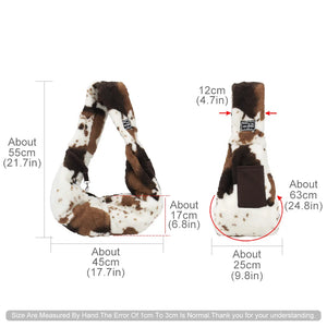 Soft Plush Small Dog Bag Pet Carrier Cat Bag Puppy Kitten Travel Shoulder Slings Bag