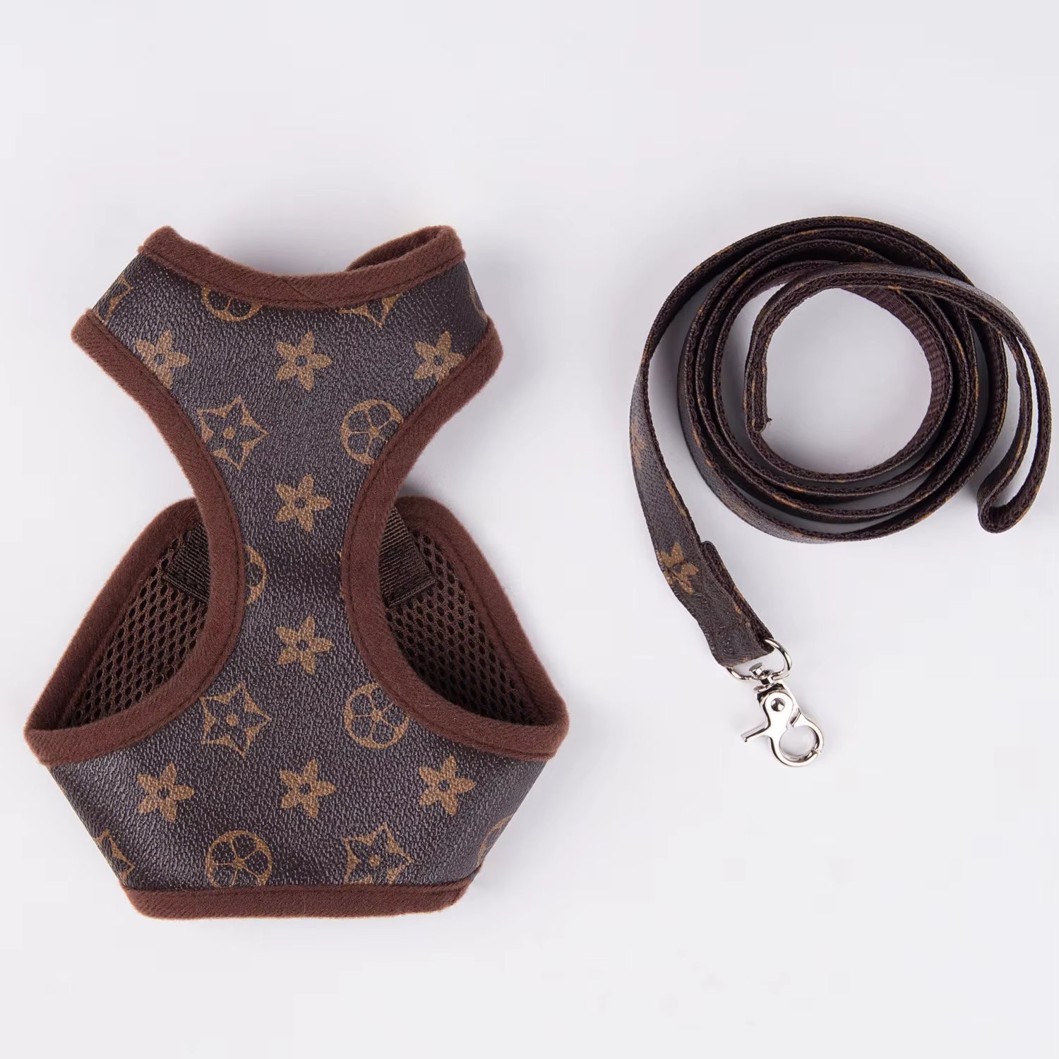 Anti-Pull Pet Harness Luxury Dog Vest Harness for Small Dogs Cats Chihuahua Chest Strap Pet Apparel Outfit Collar Accessories