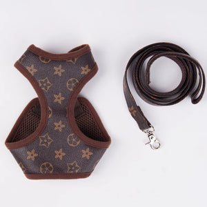 Anti-Pull Pet Harness Luxury Dog Vest Harness for Small Dogs Cats Chihuahua Chest Strap Pet Apparel Outfit Collar Accessories
