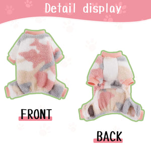 Soft Flannel Dog Sweaters Warm Puppy Pet Winter Coat for Small to Large Dogs