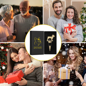 French Bull Dog Decor Wine Stoppers Twist Cap Plug Reusable Vacuum Sealed Bottle Cap Champagne Stopper Wine Gifts Bar Tools