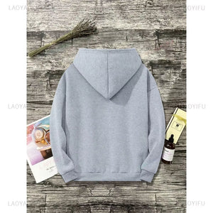 Women'S French Bulldog Zipper Print Hoodie with Drawstring Long Sleeve Pullover with Front Pocket Casual Polyester Sweatshirt