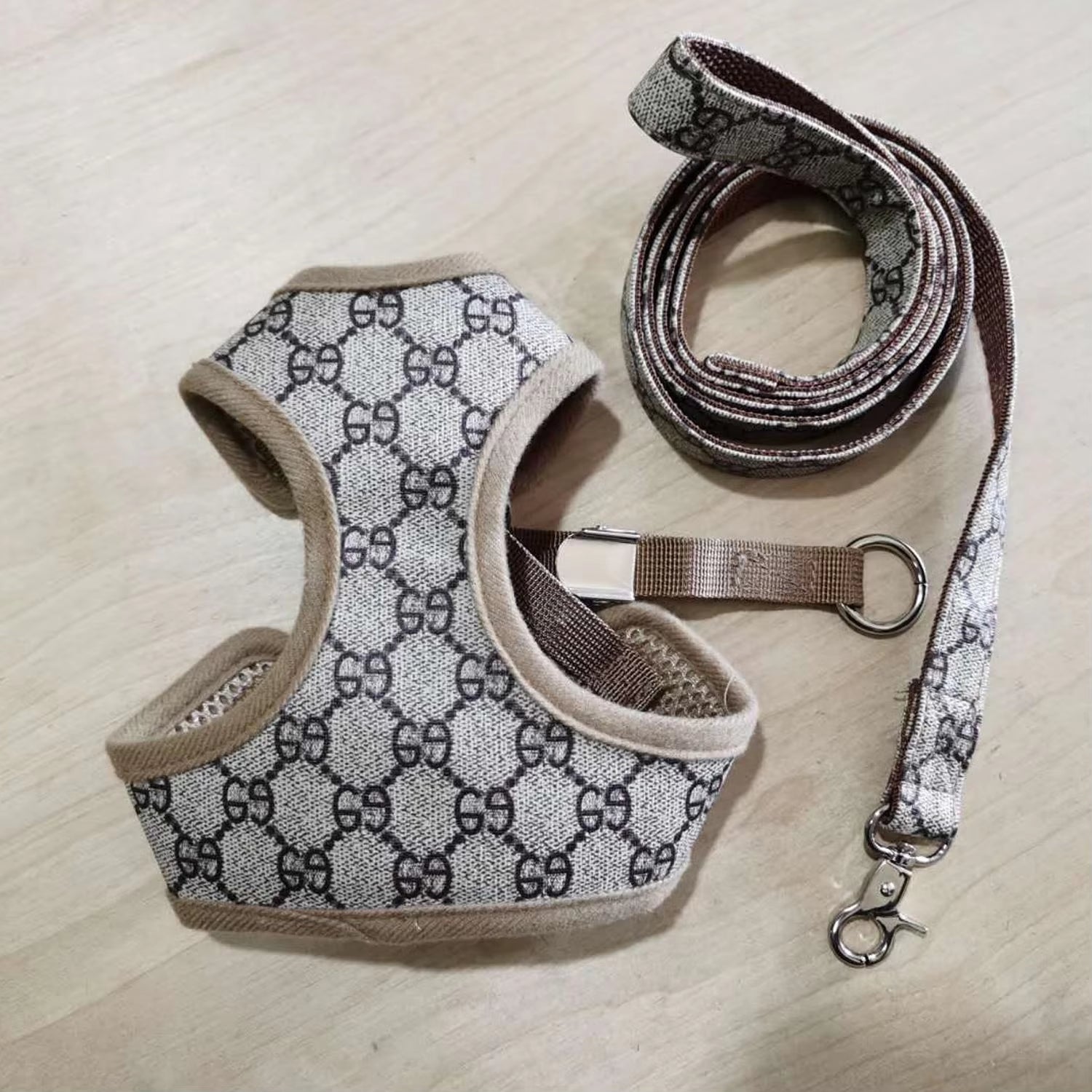 Anti-Pull Pet Harness Luxury Dog Vest Harness for Small Dogs Cats Chihuahua Chest Strap Pet Apparel Outfit Collar Accessories