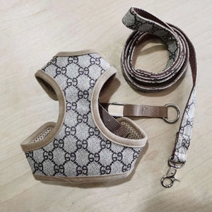 Anti-Pull Pet Harness Luxury Dog Vest Harness for Small Dogs Cats Chihuahua Chest Strap Pet Apparel Outfit Collar Accessories