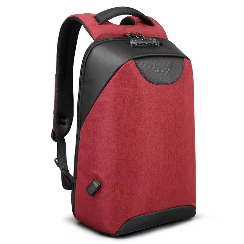 Lifetime Warranty anti Theft Backpack for Men for Women No Key TSA Lock Backpack 15.6Inch Laptop Backpack Schoolbag for Teenager