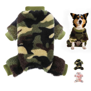 Soft Flannel Dog Sweaters Warm Puppy Pet Winter Coat for Small to Large Dogs