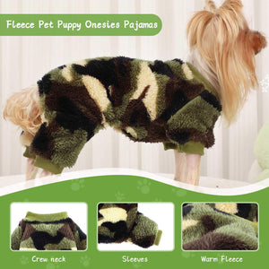 Soft Flannel Dog Sweaters Warm Puppy Pet Winter Coat for Small to Large Dogs