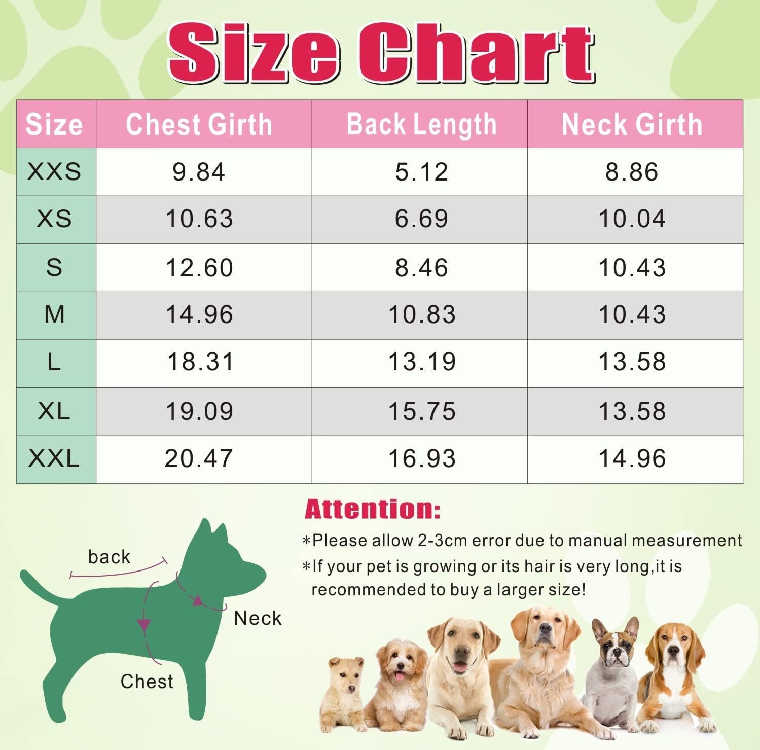Dog Hoodie Security Dog Clothes 4 Legs Dog Jumpsuit Sweatshirt Hoodies Soft & Warm Dog Outfit Pullover Dog Winter Clothes, Dog Sweater for Small Medium Large Dogs Cats (Black, Small)