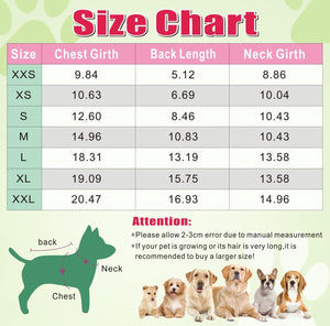 Dog Hoodie Security Dog Clothes 4 Legs Dog Jumpsuit Sweatshirt Hoodies Soft & Warm Dog Outfit Pullover Dog Winter Clothes, Dog Sweater for Small Medium Large Dogs Cats (Black, Small)
