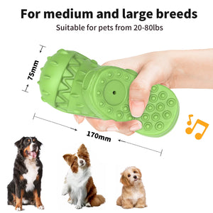 Squeaky Dog Toys Dog Chew Toy for Aggressive Chewer, Teeth Cleaning Shoe Shape Squeaky Dog Toys